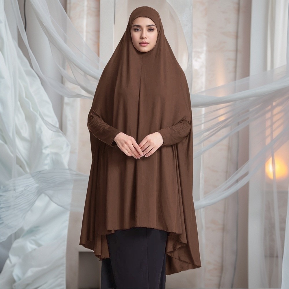 Caftan Plain Muslim Abayas Ele - Women Formal Wear Hijab review and price