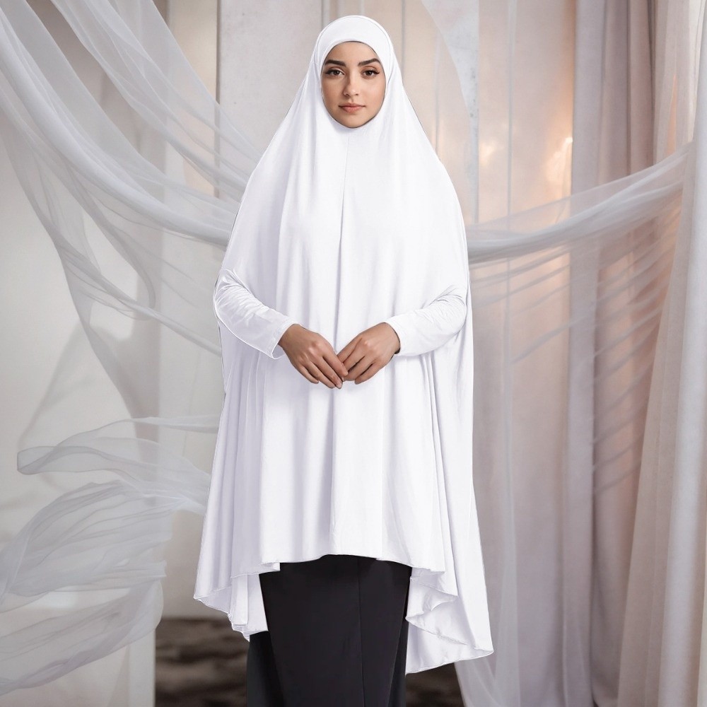 Caftan Plain Muslim Abayas Ele - Women Formal Wear Hijab review and price