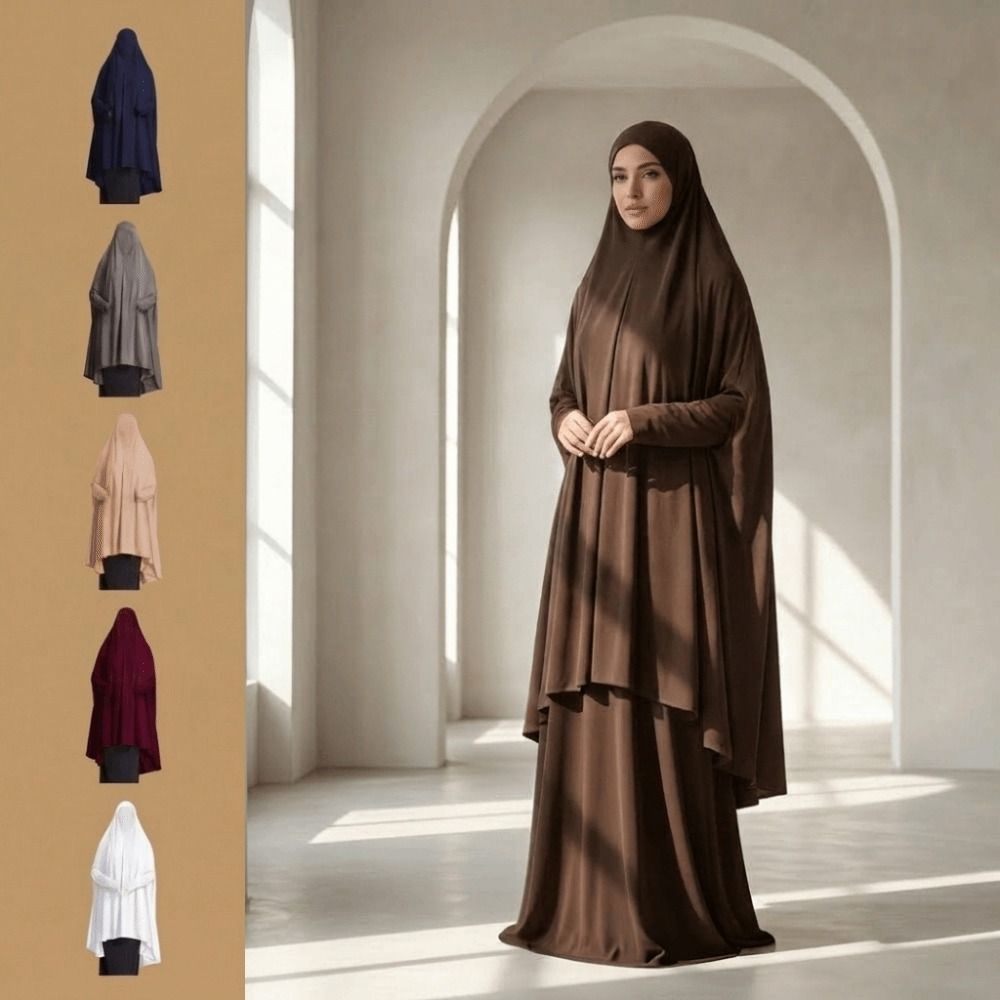 Caftan Plain Muslim Abayas Ele - Women Formal Wear Hijab review and price